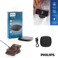 Philips Qi Безжично зарядно, 10W бързо зареждане, снимка 1 - Безжични зарядни - 41911828