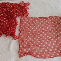 Кърпи за глава в червено,шал,забрадка,бандана, снимка 18 - Шалове - 41706073