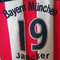 Bayern Munich Jancker Adidas оригинална колекционерска футболна тениска фланелка Байерн Мюнхен , снимка 3 - Тениски - 41515438