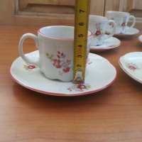 Стар български порцелан чаши за кафе, снимка 3 - Антикварни и старинни предмети - 34262267