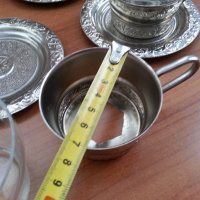 Руски чаши за чай стакани подстакани , снимка 5 - Антикварни и старинни предмети - 39915716