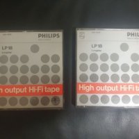 Лот от две 18см магнетофонни ролки  Philips С ленти и пластмасови кутии. 70лв комплекта., снимка 2 - Декове - 40537525