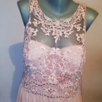 Розова бална рокля Laona р-р Л, нова, с етикет, снимка 14 - Рокли - 35741686
