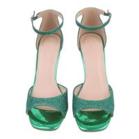 Дамски елегантни сандали на висок ток, 4цвята - 023, снимка 9 - Сандали - 41211824