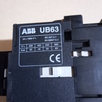 Контактор ABB UB63 - 30 - 22, снимка 3 - Резервни части за машини - 42093074