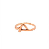Златен дамски пръстен 1,23гр. размер:51 14кр. проба:585 модел:18881-1, снимка 1 - Пръстени - 41897001