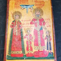 Икона цар Иван Александър., снимка 1 - Антикварни и старинни предмети - 41581062
