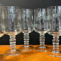 Немски кристални чаши за вино, снимка 4 - Сервизи - 44817906