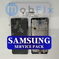 Оригинален дисплей с тъч скрийн за Samsung A21s, A217F / Service Pack, снимка 2 - Резервни части за телефони - 40493486
