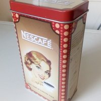 Метална кутия Nescafe, снимка 2 - Колекции - 34180375