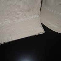 НОВ 100 % оригинален мъжки памучен бежов шпиц пуловер JOOP размер XL от Германия, снимка 3 - Пуловери - 40507430