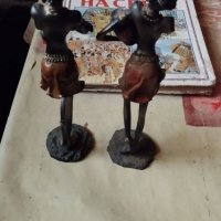 Статуетки с африкански мотив, снимка 2 - Антикварни и старинни предмети - 39491541
