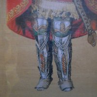 Съвременна Картина -Принт Върху Дърво-Рамкирана-Карл Велики-45,5х35,5 см, снимка 11 - Картини - 39776047