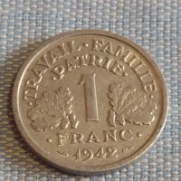 Четири монети франк Франция / пфенинг Германия за КОЛЕКЦИЯ ДЕКОРАЦИЯ 31825, снимка 2 - Нумизматика и бонистика - 44473255