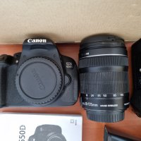 Продавам: Canon EOS 650D с обектив EF-S 18-135 IS STM , снимка 2 - Фотоапарати - 42256503