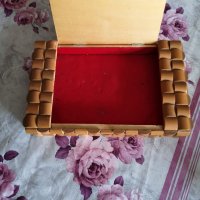 Старинна дървена кутия , снимка 2 - Колекции - 35825169