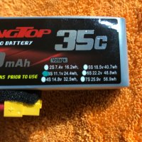 LiPo батерия 35C 2200mAh 3S 11.1V с букса EC3 за RC кола, лодка, камион лодка  самолет, снимка 7 - Екипировка - 42386099