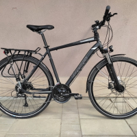 Продавам колела внос от Германия алуминиев велосипед SOLIS 3-0 TRETWERK 28 цола хидравлика диск, снимка 1 - Велосипеди - 36272321
