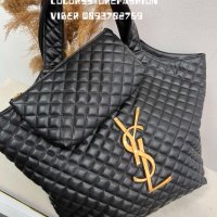 Луксозна Черна чанта Saint Laurent  код DS-F22, снимка 5 - Чанти - 42345260
