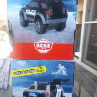 Dickey Toys - светещ полицейски джип , снимка 3 - Електрически играчки - 36107658