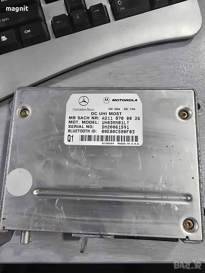 A2118700026 Bluetooth Модул за Mercedes CLS W219 - Е W211 , снимка 1