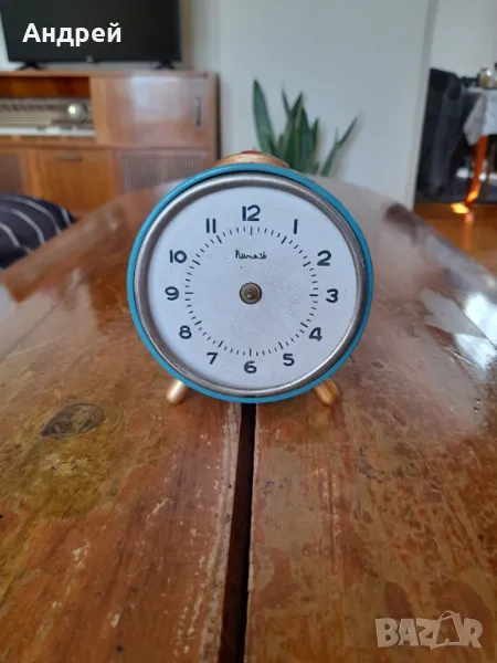 Стар настолен часовник Витязь #3, снимка 1