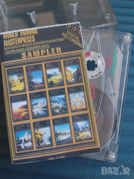 Sampler World Famous Masterpieces - аудио касета музика, снимка 1