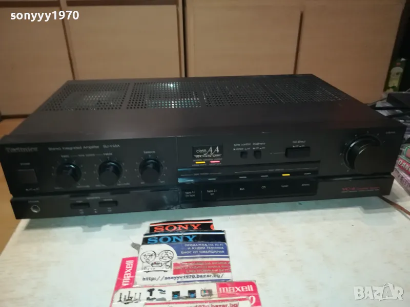 technics su-v45a stereo amplifier-made in japan-внос swiss 2505250829, снимка 1