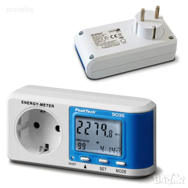 измервател на ел. енергия, електромер, Peaktech, внос от Германия, снимка 1