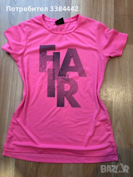 Розова тениска на flair , снимка 1