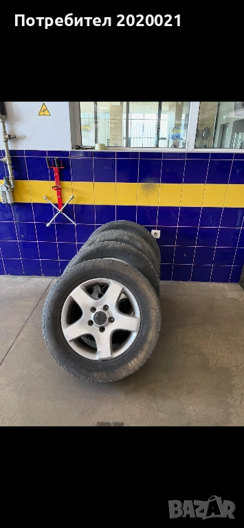 Зимни гуми с джанти 17 , снимка 1