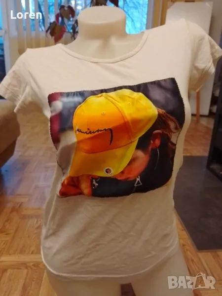 Подарявам!Тениска с момиче с шапка, снимка 1