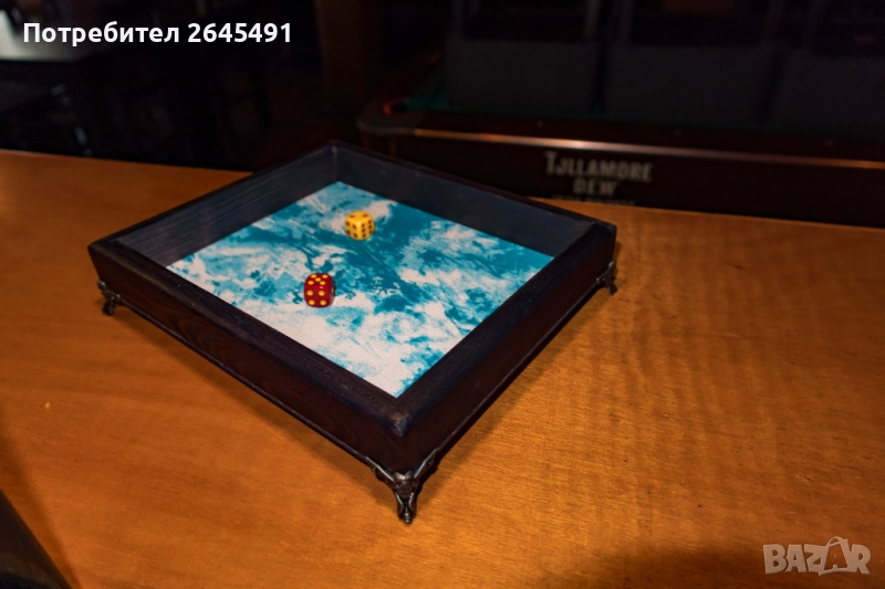 dice tray за хвърляне на зарчета, снимка 1