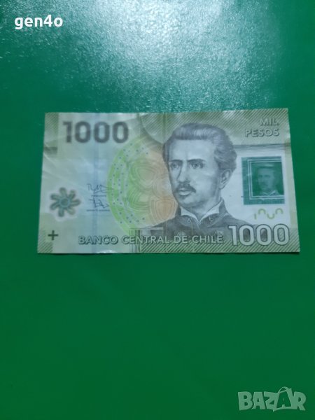 Чили 1000 песос, снимка 1
