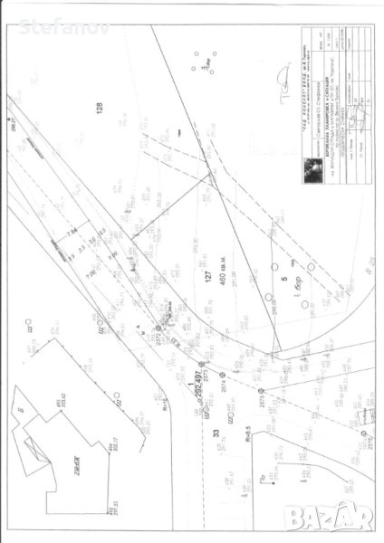 Парцел в триъгълна форма 460 кв.м. в кавартал Картала, снимка 1