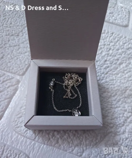 Сребърно колие 925, снимка 1