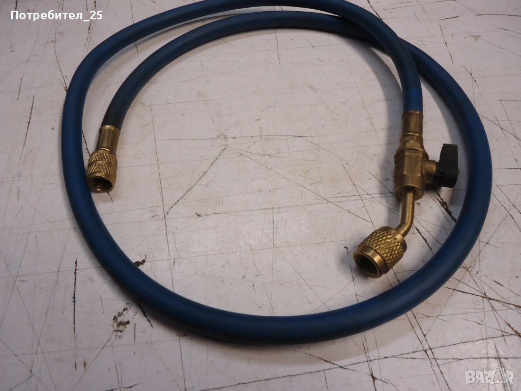 Маркуч с накрайници за зареждане на климатици, снимка 1