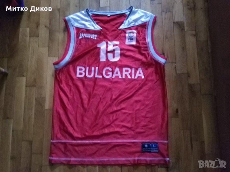 Баскетболна тениска на България маркова на Еффеспорт №15Светославова размер Л, снимка 1