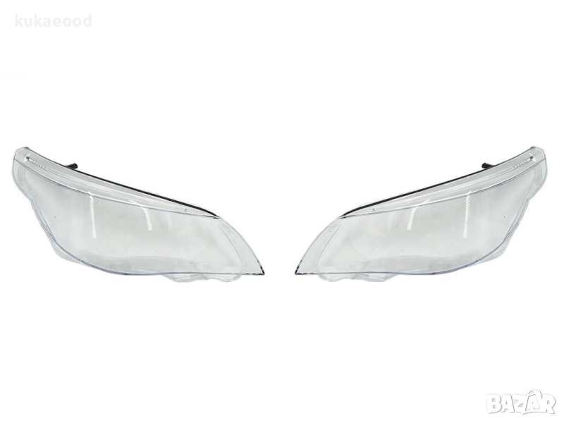 Стъкла за фарове на BMW 5 E60 Facelift (2007-2010) с LED мигачи, снимка 1