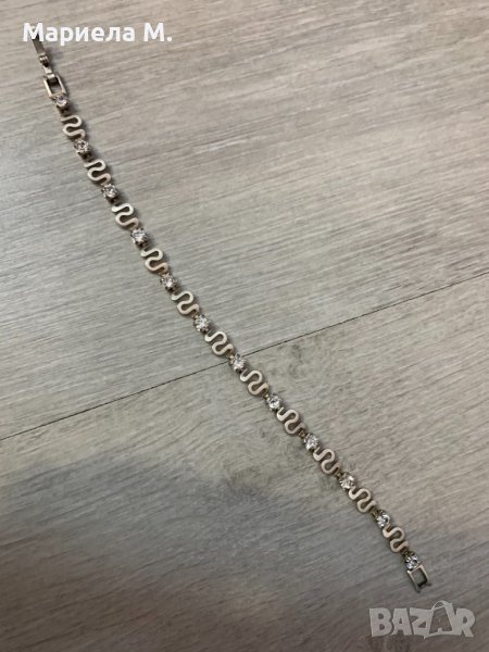 Гривна, сребриста, нераждаема стомана, снимка 1