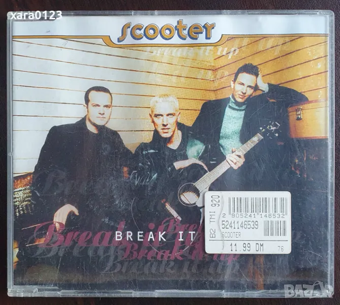 Scooter – Break It Up, Maxi-Single , снимка 1