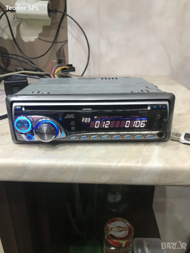 Авто радио сд Jvc , снимка 1