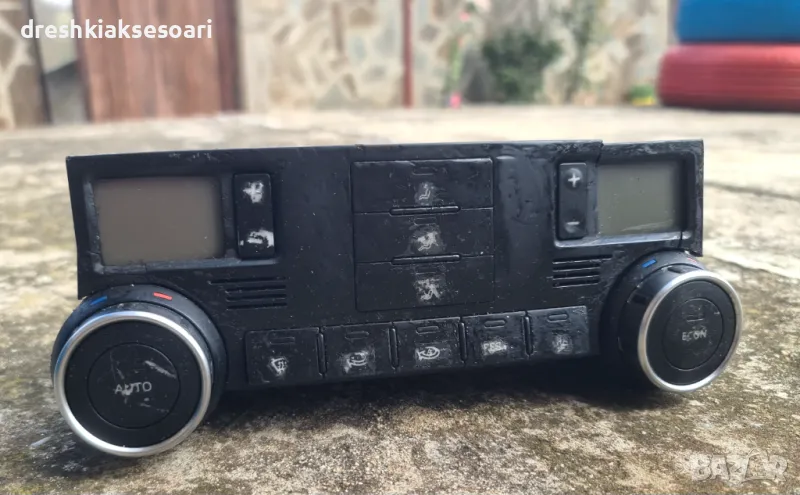 Управление конзола панел климатик климатроник за VW Touareg Фолксваген Туарег, снимка 1