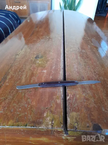 Стар специален нож,ножче,ножка, снимка 1