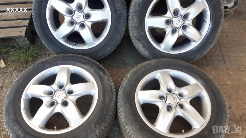 Джанти с гуми за Порше/Ауди/VW 18/5x130, снимка 1