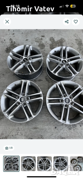 Оригинални джанти 17’ за Хюндай Санта Фе 2018 г, снимка 1