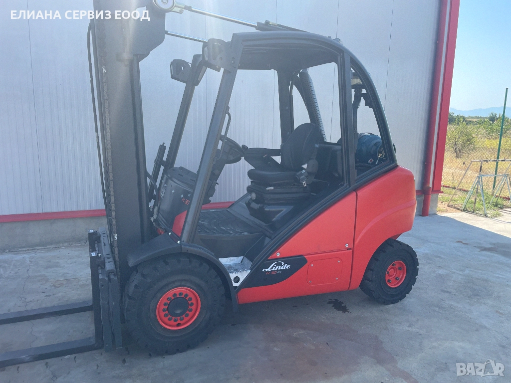 Мотокар Linde H30T, снимка 1