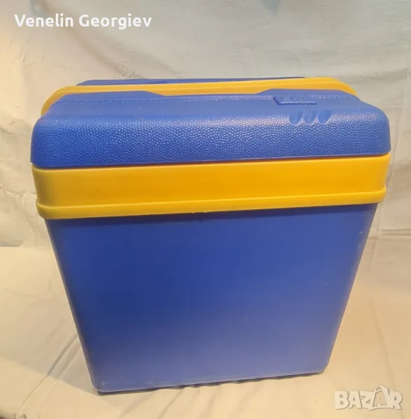 Хладилна кутия, 18 литра/ EDA /цвят Син окен, пасивна, made in France, снимка 1