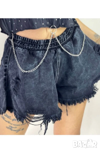 Модерни къси дънкови панталонки , снимка 1