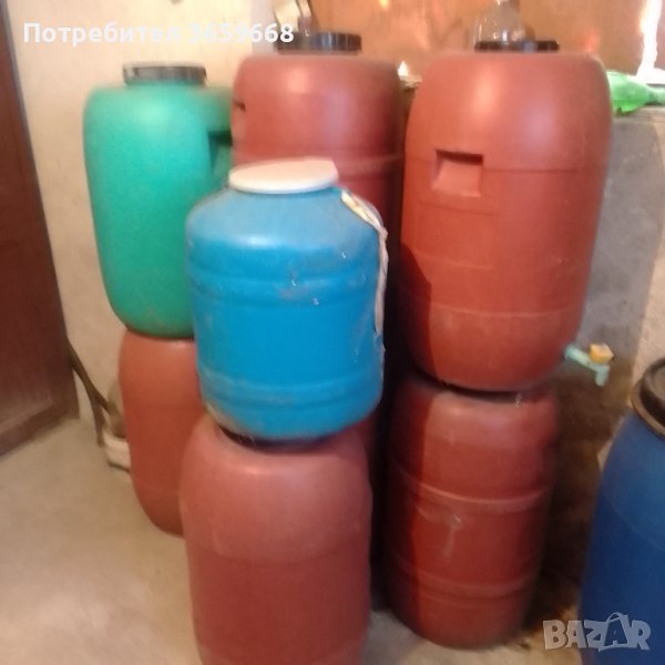 7 бидона+1 подарък, снимка 1